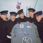 image for "The Fighting Sullivans" - The Sullivan brothers - WWII sailors who, serving together on the USS Juneau, were all killed in action on its sinking (Nov.13.1942) - The Wreckage was just found