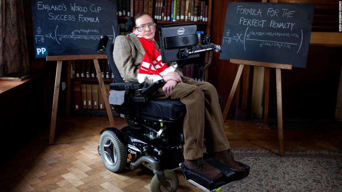 image for Stephen Hawking's ashes to be placed beside Newton and Darwin
