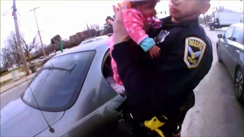 image for Body cam footage shows Ohio police officers saving choking 2-month-old girl
