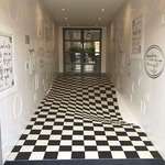 image for Perfectly flat floor, designed to stop people from running in the hallway.
