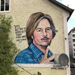 image for This mural of old Kurt Cobain looks like a recent picture of David Spade.