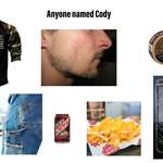 image for Anyone named Cody
