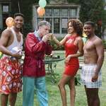 image for Cast of Fresh Prince at the Playboy Mansion — 1992