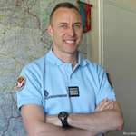 image for This is Arnaud Beltrame, a French police officer who swapped himself for a hostage today and is now fighting for his life