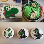 image for For the past 3 years, my wife has made me a Yoshi cake for my birthday. They're always terrible, but I don't care.