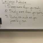 image for College professor advice