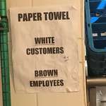 image for This paper towel sign