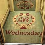 image for My hotel in Odessa (Ukraine) tells you which day it is by changing the elevator carpet every day