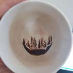 image for The grinds at the bottom of my coffee look like an alpine forest scene