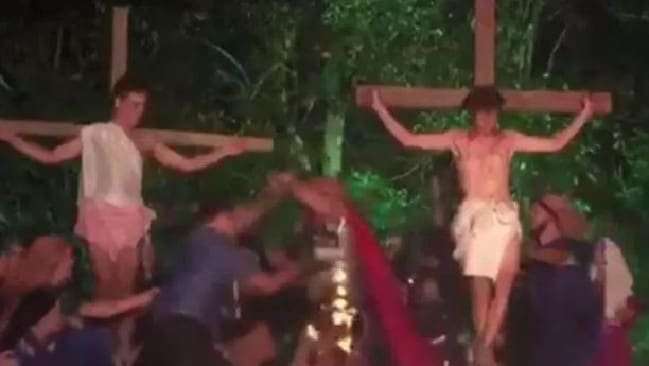 image for Brazil: Theatre-goer attacks actor in play in a bid to rescue Jesus