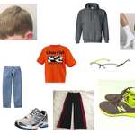 image for kid in school that doesn't care about his appearance starterpack