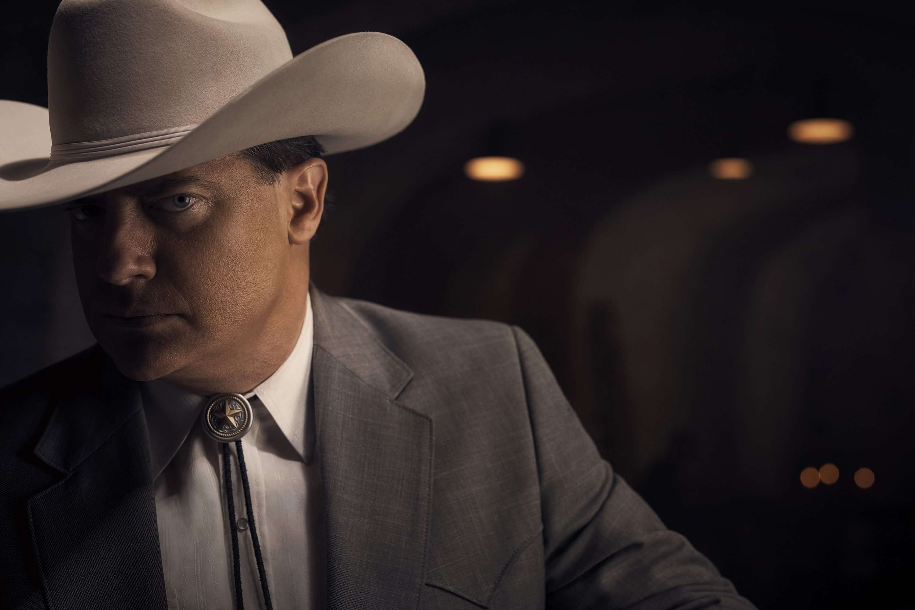 image for Brendan Fraser Is a Time-Traveling Cowboy on FX’s ‘Trust,’ and It Was His Idea