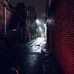 image for I was delivering pizzas in the rain at 2 am and thought this alleyway looked cool