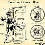 image for How to break down a door