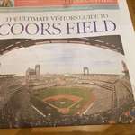 image for The Denver Post printed a guide to Coors Field for Opening Day with a picture of Citizens Bank Park.