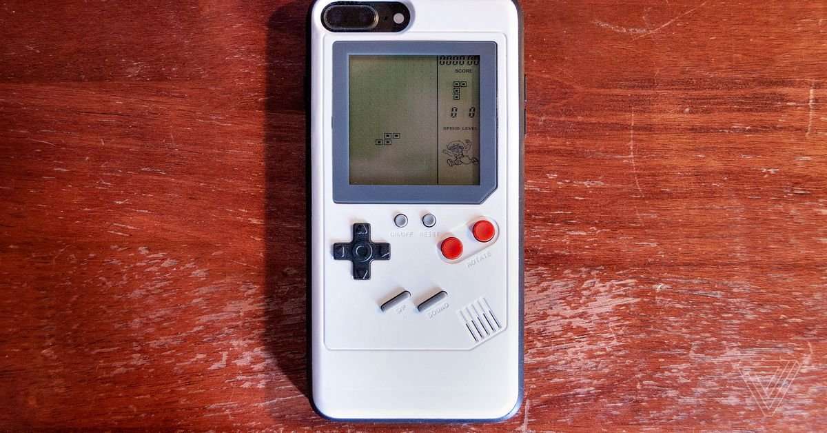 image for This Game Boy-style iPhone case has one redeeming feature