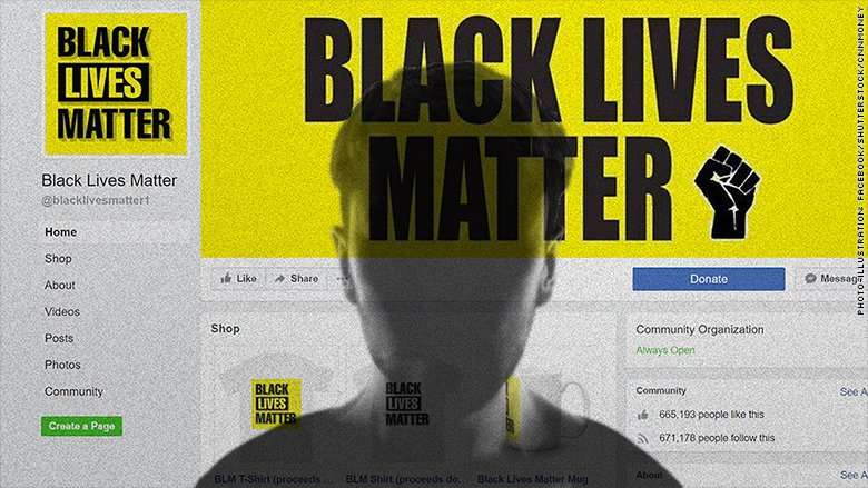 image for The biggest Black Lives Matter page on Facebook is fake