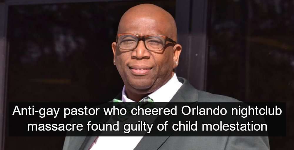 image for Pastor Who Celebrated Orlando Massacre Found Guilty Of Child Molestation