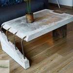 image for Concrete slab coffee table