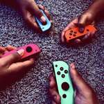 image for My three siblings and I have been color coded most of our lives. Yesterday, we put our money together and bought a Switch, with the appropriate colors for each of us.