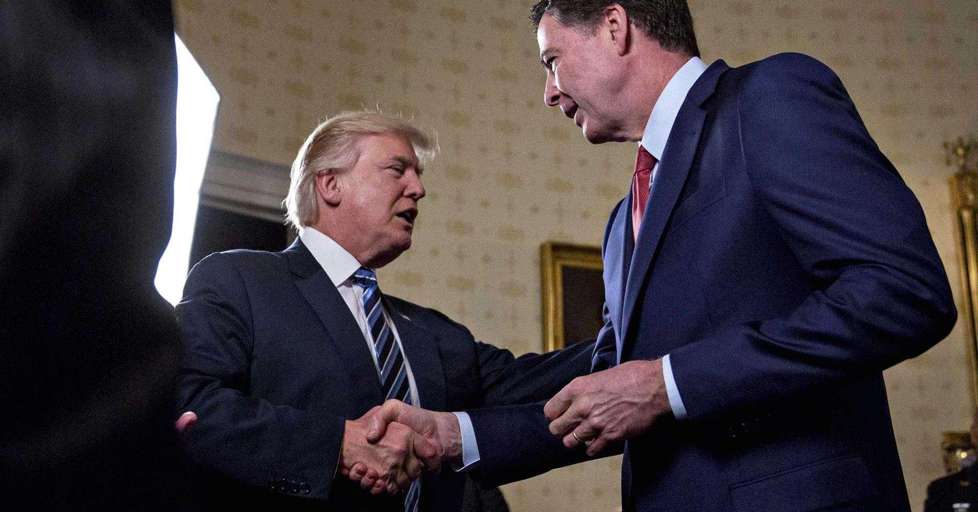 image for Former FBI Director James Comey talks about Donald Trump with ABC