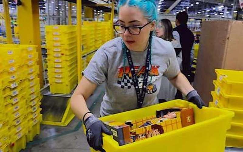 image for The undercover author who discovered Amazon warehouse workers were peeing in bottles tells us the culture was like a prison