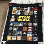 image for I made this Star Wars blanket, it took over 300 hours!