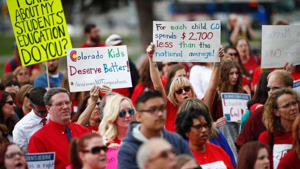 image for As teachers plan to descend on Colorado capitol, lawmakers propose jail for striking
