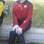 image for I (female) was super proud of my mom-made Captain Picard costume