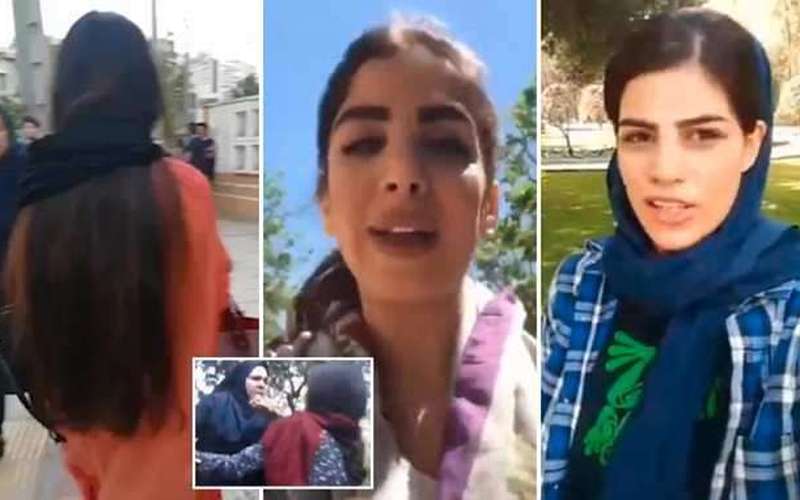 image for Iranians protest for woman viciously beaten by ‘morality police’