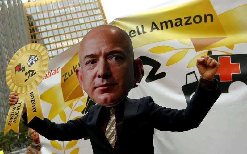 image for Amazon workers booed Jeff Bezos in Berlin