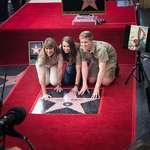 image for Steve Irwin's family accepting his star on the Hollywood Walk of Fame
