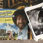 image for My wife gave me this Bob Ross book. This photo was inside.. ..