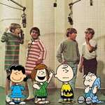 image for Original voice actors of the peanuts, 1960s.