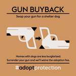 image for Ignoring the politics, this anti-gun pro-adoption poster design