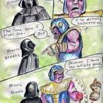 image for Lord Vader putting Thanos in his place