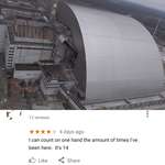 image for Google review of the Chernobyl sarcophagus