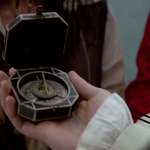 image for When Commodore Norrington first meets Captain Jack Sparrow in ‘Pirates of the Caribbean’ (2003) and opens Jack’s compass, it spins briefly before settling on Jack. This implies what Norrington wants most is to capture Jack Sparrow, which is sure to result in a promotion and advance his position.