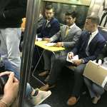 image for Dude just whipped out this desk on the subway and started his meeting