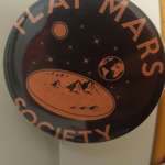 image for My Flat Mars Society button