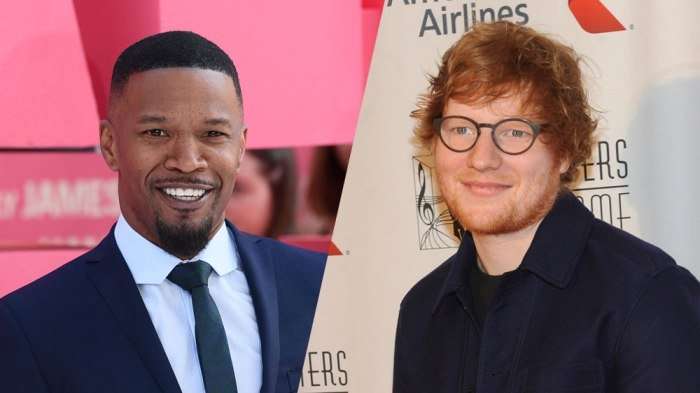 image for Jamie Foxx Let Ed Sheeran Crash on His Couch Before the Brit Made it Big (Watch)