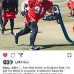 image for Former Eagle and current Bucs DT Beau Allen describing his gazelle-like strides at Training Camp