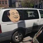 image for This mini van I found in Philly is called Vanny Devito