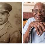 image for Lets all wish Richard "Arvin" Overton a happy 112th birthday. Having served the US Army in the Pacific during WWII, he is both the oldest living US Combat Veteran and oldest living male in the United States.