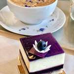 image for [I ate] Lavender Cake with a Lavender Latte