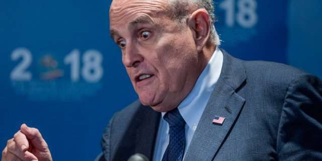 image for Rudy Giuliani walks back explosive claim that Trump intervened in the Time Warner-AT&T merger