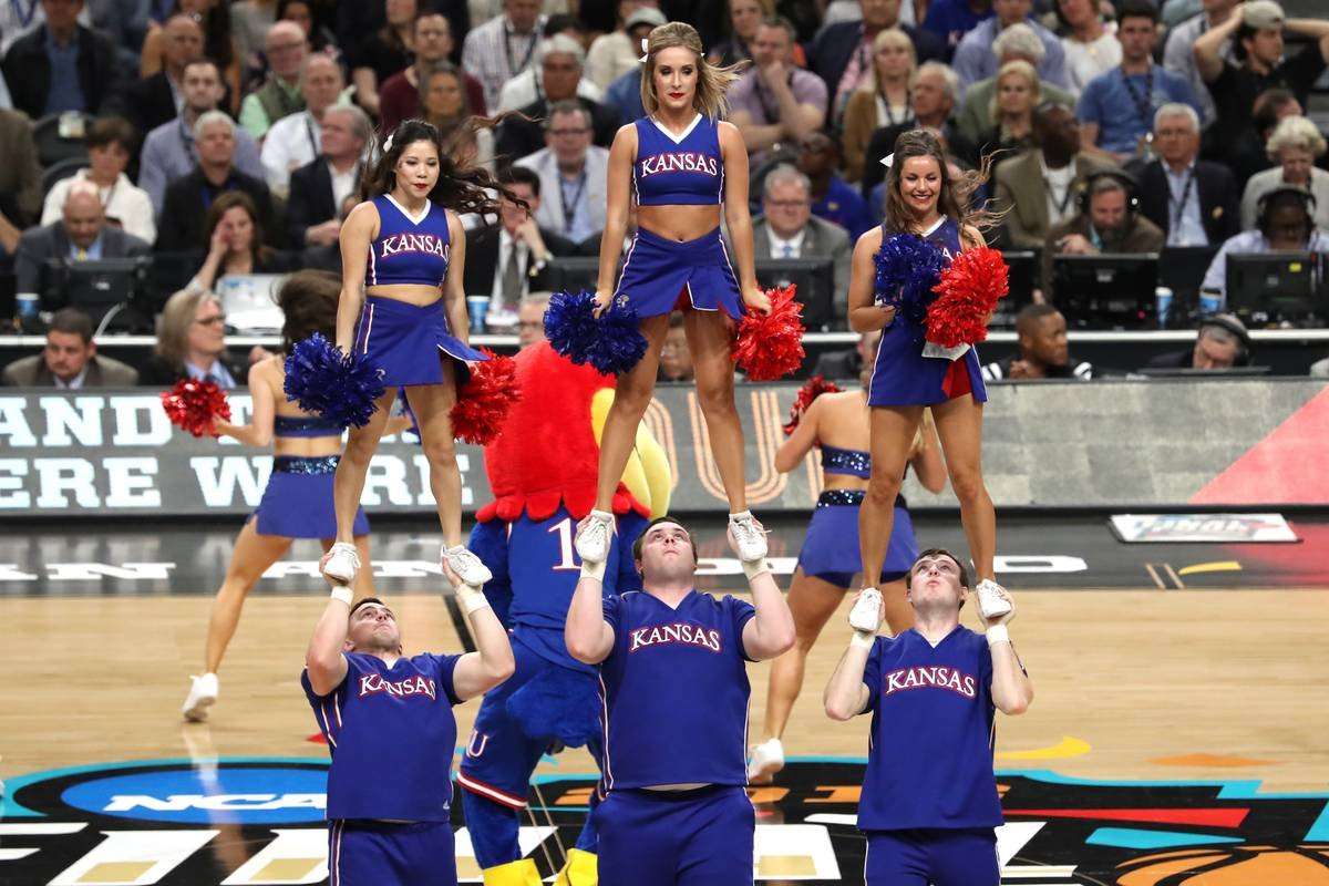 image for Kansas cheerleaders say they were blindfolded, stripped naked and told they were ugly in hazing ritual