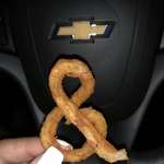 image for My curly fry is literally the “&amp;” symbol
