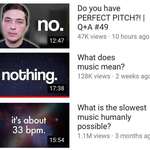 image for Since someone was posting anti-asshole design yesterday, I just want to thank Adam Neely for his lack of clickbait. Not only does he answer the title of the video thoroughly in the video, he puts the short answer in the thumbnail if you choose not to hear the in-depth explanation.