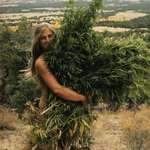 image for A girl with a massive bush, 1970.